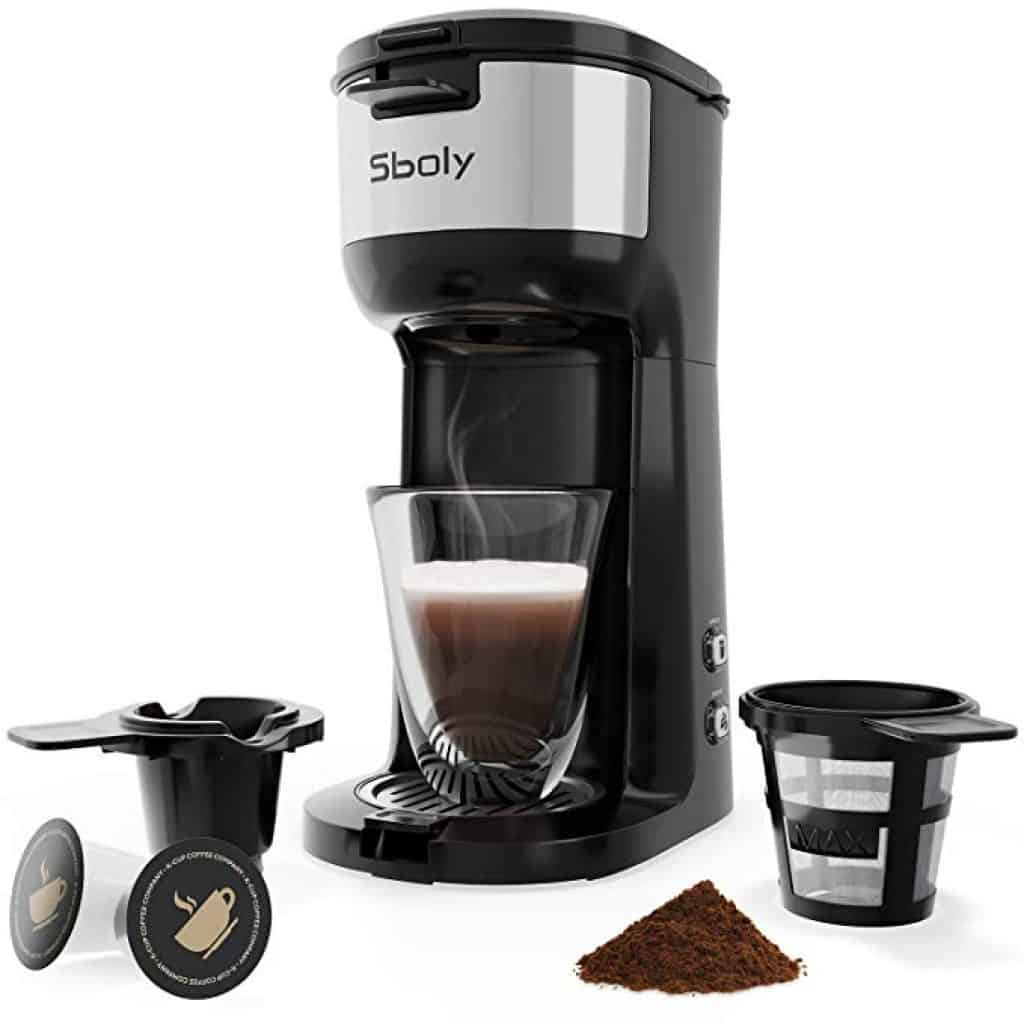Sboly Single Serve K-Cup Coffee Maker